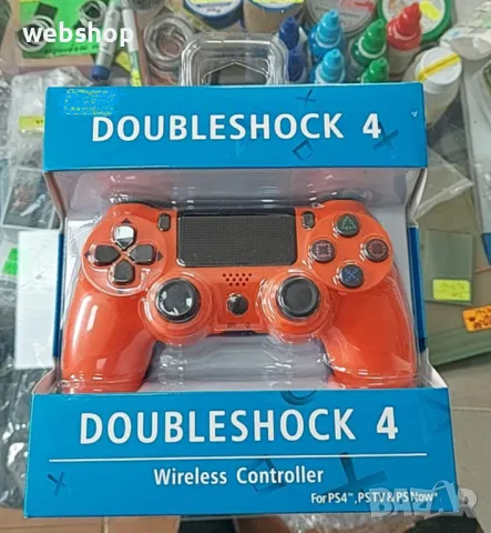 Безжичен джойстик Dual shock 4, playstation 4, компютър,Wi-Fi, PS4