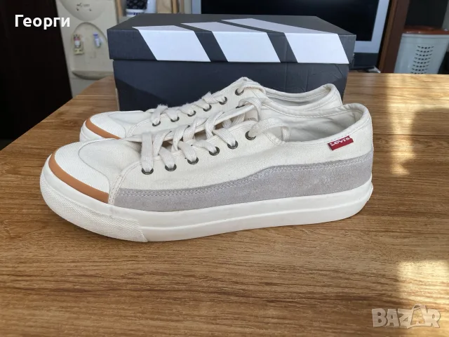 Мъжки оригинални маратонки Levis, снимка 4 - Маратонки - 56456162