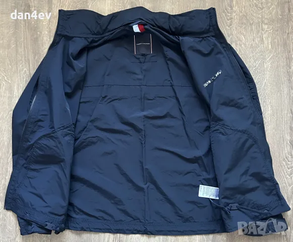 Преходно яке/ветровка Tommy Hilfiger Cotton Mix Stand Collar Jacket, снимка 8 - Якета - 54196005