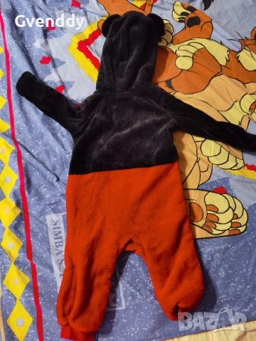 Зимен гащеризон Мики Маус , снимка 3 - Бебешки гащеризони - 52840815