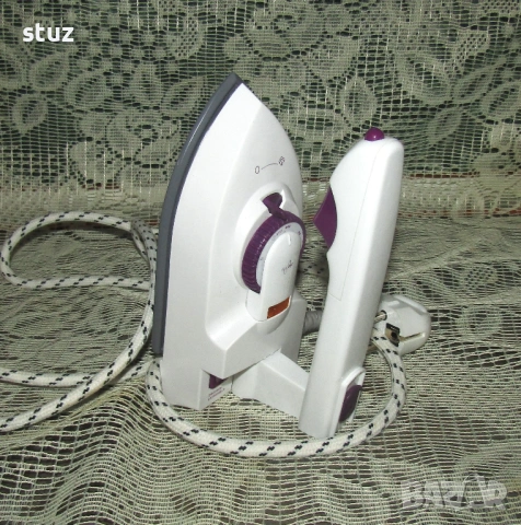 Туристическа сгъваема парна ютия Edutec, снимка 2 - Ютии - 53977043