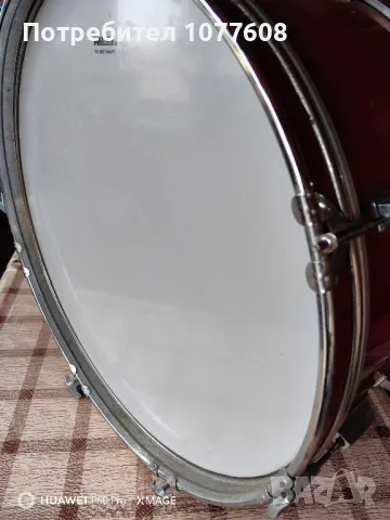 БАС КАСА/МАРШОВ БАРАБАН/ТЪПАН 22 ИНЧА С ЧИНЕЛИ И КИЯК, снимка 5 - Ударни инструменти - 49816340
