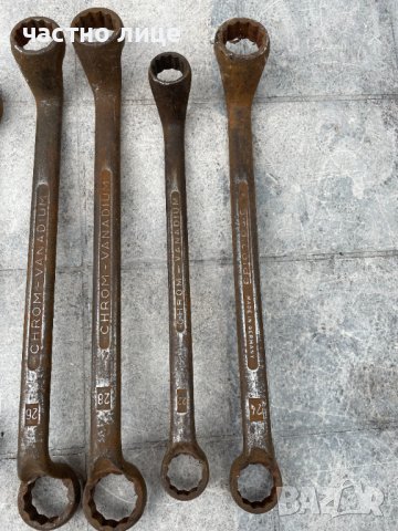 КЛЮЧОВЕ ЗВЕЗДИ И ЛУЛИ  от17 до 32 размер ХРОМ ВАНАДИУМ ГЕРМАНИЯ, снимка 6 - Ключове - 41521124