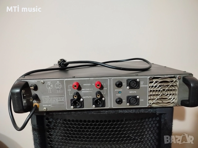 Усилвател Oberton S122 2x600W, снимка 2 - Ресийвъри, усилватели, смесителни пултове - 52683729