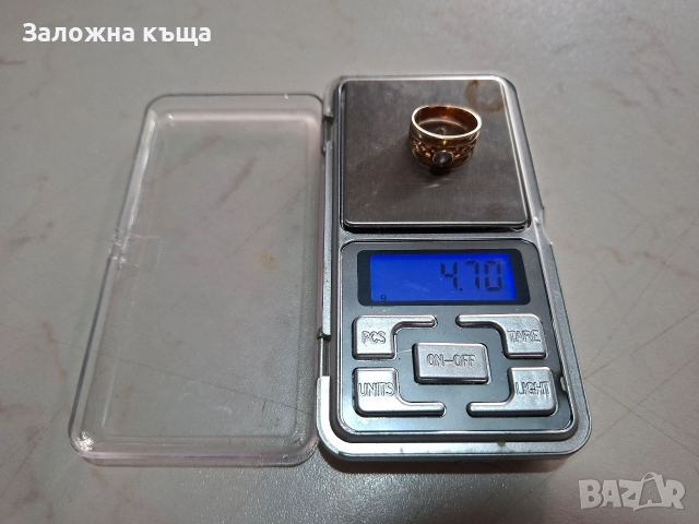 Дамски златен пръстен - 4,70 гр. / 585 / 14К / 18 мм., снимка 4 - Пръстени - 52775212