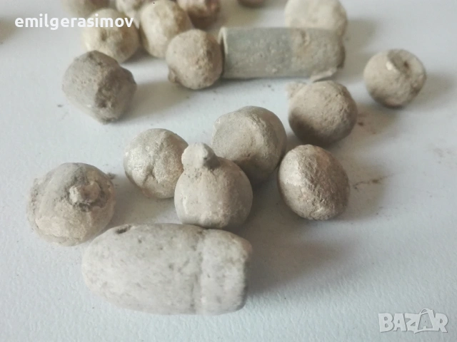 Стари оловни сачми и лот картички СССР., снимка 2 - Филателия - 51540502