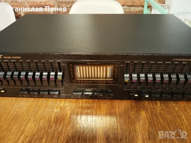 Monarch SAE-1000 2x10 Band Graphic Equalizer , снимка 3 - Ресийвъри, усилватели, смесителни пултове - 56396620