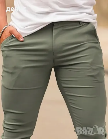 Мъжки панталон с лим модел с еластан, снимка 5 - Спортни дрехи, екипи - 48127749