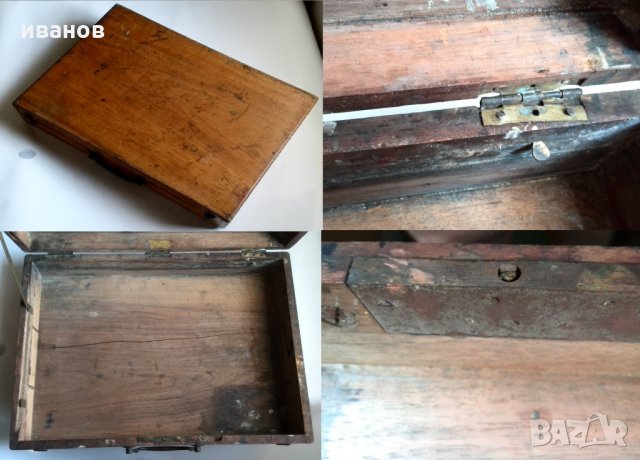 Кутия за боя на марката Lefranc & Cie. Paris, използвана от художник. - Дърво, снимка 6 - Антикварни и старинни предмети - 29700607