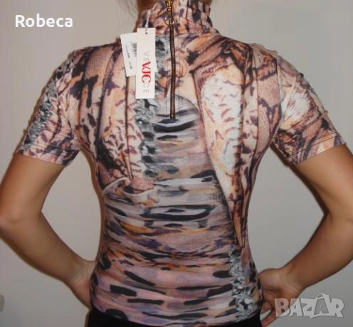 Versace дамска блуза боди, снимка 5 - Блузи с дълъг ръкав и пуловери - 48587139