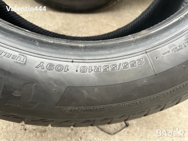 ЛЕТНИ Гуми  255/55R18 за BMW X5 - 4 броя, снимка 4 - Гуми и джанти - 51803775