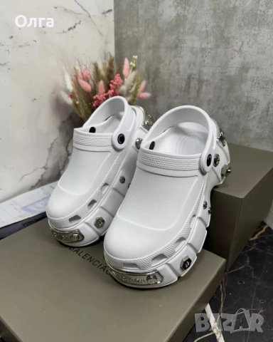 Луксозно качество на Balenciaga, снимка 3 - Джапанки - 54231606