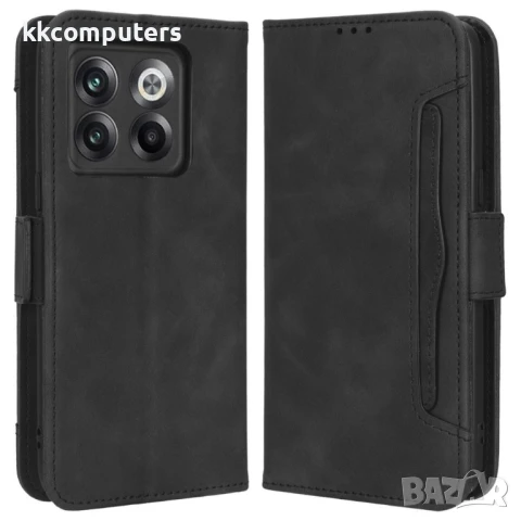 OnePlus 10T 5G / Ace Pro 5G Wallet Калъф и Протектор
