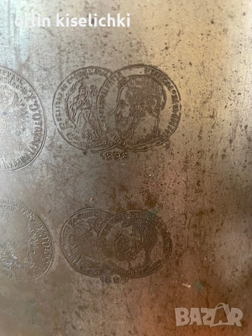 РУСКИ САМОВАР-МЕСИНГ, снимка 9 - Антикварни и старинни предмети - 54109524