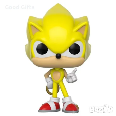 Funko Pop Фигурки Sonic Соник, 287 Super Sonic, снимка 2 - Фигурки - 48763477