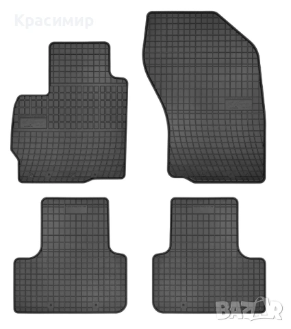 Гумени стелки за Citroen C4, снимка 2 - Аксесоари и консумативи - 53283224