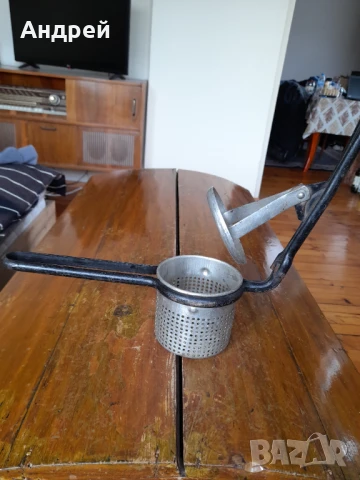 Стара преса за картофи #9, снимка 4 - Други ценни предмети - 50799283