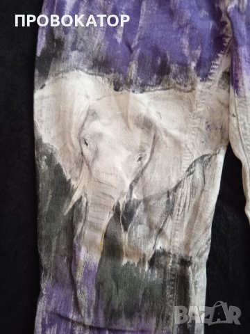 НОВИ ART Hand Made ръчно рисувани дънки на марката DRYKORN, снимка 5 - Дънки - 42143583