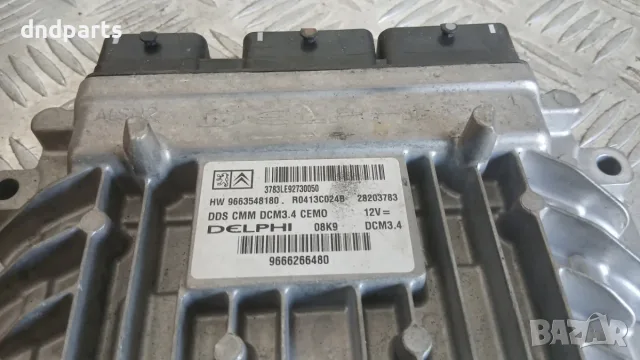 Компютър Peugeot 308 2.0 HDI 2010 9666266480 9663548180 R0413C024B 308 (T7) (2007-2013), снимка 2 - Части - 55850463