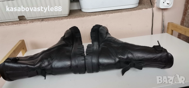 Ботуши Естествена кожа 37н., снимка 6 - Дамски ботуши - 52377504