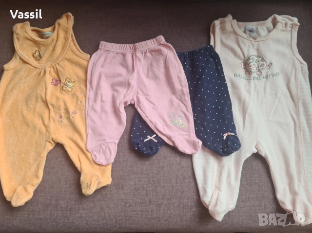 над 49бр. детски дрешки за момиче до 3 месеца - 50, 56 макс, снимка 5 - Комплекти за бебе - 54090132