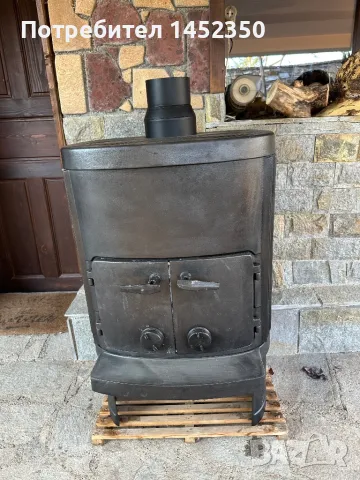 Чугунена камина Морсо, снимка 6 - Отоплителни печки - 49484756