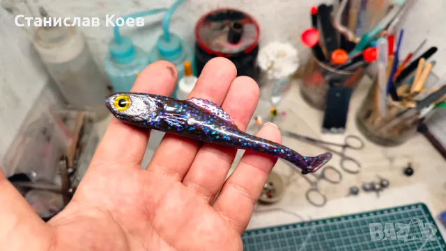 силиконова примамка Костур 110, снимка 3 - Такъми - 49520400