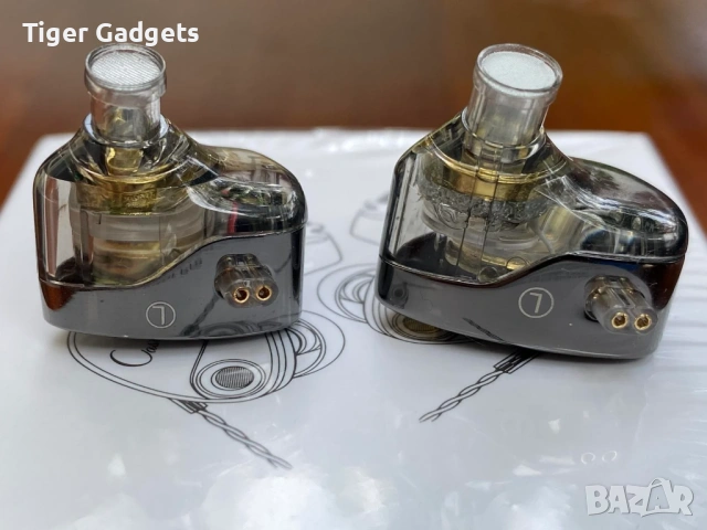 KZ Castor Gray слушалки Harman Target с подобрен бас Dual Driver IEM, снимка 3 - Слушалки и портативни колонки - 54194628