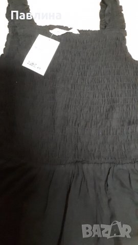 Черен потник туника 146-152 см.С етикет.HM.8лв, снимка 6 - Детски Блузи и туники - 38363440