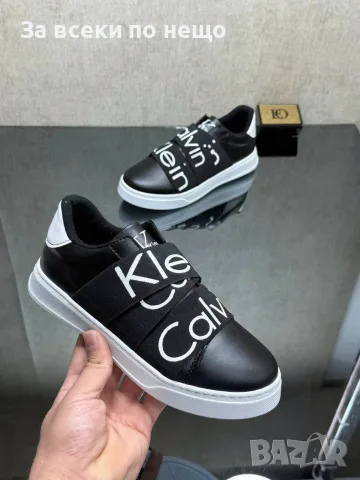 Calvin Klein Дамски Маратонки👟Дамски Спортни Обувки Келвин Клайн - Бели Или Черни Код SEM-388