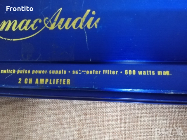 усилвател за кола MacAudio, снимка 3 - Аксесоари и консумативи - 52937545