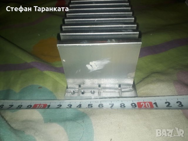 Алуминиев радиатор-охладител за аудио усилватели, снимка 6 - Други - 42899058