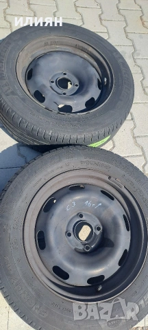 железни джанти 15цола за Citroen C3 след 2016г. 4х108, снимка 3 - Гуми и джанти - 54171537