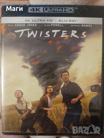 Twisters / Туистърс 2024 г / 4K UHD + Blu Ray disc / 4K UHD + Блу Рей диск без Бг субтитри 