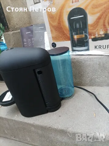 Неспресо кафемашина с капсули Krups Nespresso Vertuo Plus нова, снимка 6 - Кафемашини - 49684744