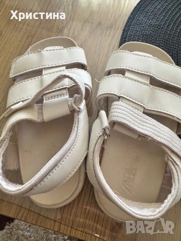 Детски сандали zara, снимка 5 - Детски сандали и чехли - 54217783