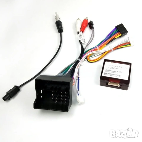 Кабели с CAN BUS декодер за OPEL Corsa, Astra, Zafira, мултимедия, Букси с CANBUS модул за волана