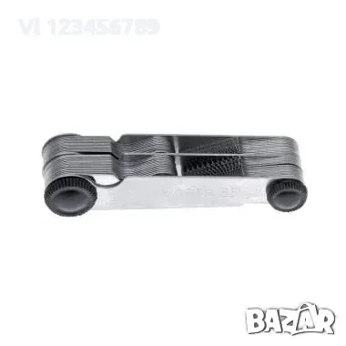 Резбомер(ISO 60°метрични резби) - 52 пластини, 0,25-6мм, снимка 2 - Шублери - 50766605