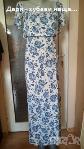 Лот еластични дълги рокли🍀♥️S,M,M/L♥️🍀арт.4446, снимка 2 - Рокли - 37645076