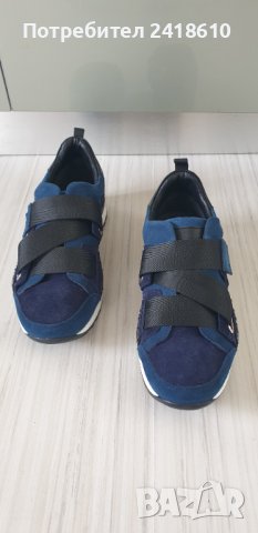 JOHN GALLIANO Paris Leather Sneakers Womens Size 39- 25см НОВО! ОРИГИНАЛ! Дамски Сникърси ЕСТЕСТВЕНА, снимка 10 - Кецове - 44181748