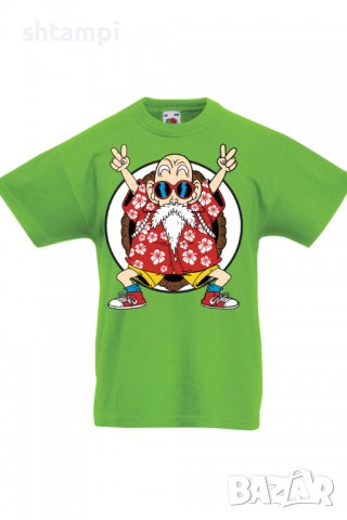 Детска тениска Dragon Ball Z Master Roshi 02,Анимация,игра,Празник,Повод, снимка 9 - Детски тениски и потници - 37947163
