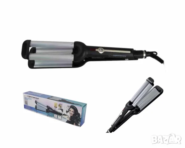 Ретро преса за коса Esperanza Isabella EBL013, 55W, Керамично покритие, 200 C