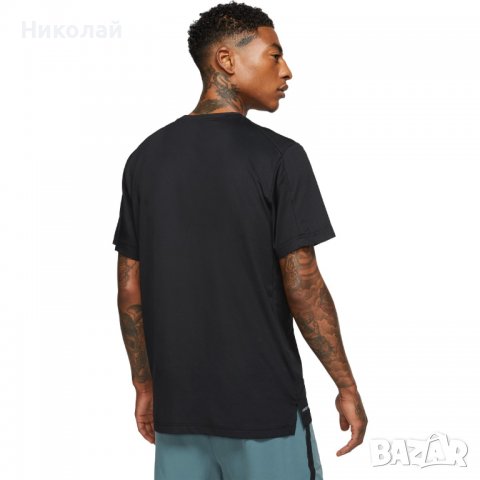 Nike Pro Mens Short-Sleeve Top, снимка 10 - Тениски - 36935822