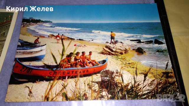 ЛОТ 4 СТАРИ РЕДКИ ПОЩЕНСКИ КАРТИЧКИ ВАРНА - СПАСИТЕЛНА ЛОДКА СПАСИТЕЛИ ПЛАЖ и ИТАЛИЯ 6668, снимка 4 - Филателия - 38729832
