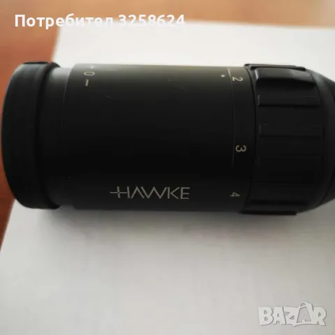 Продавам идеално запазена oптика за гонка HAWKE 1-4-24 с бързи рингове, снимка 2 - Ловно оръжие - 48124031