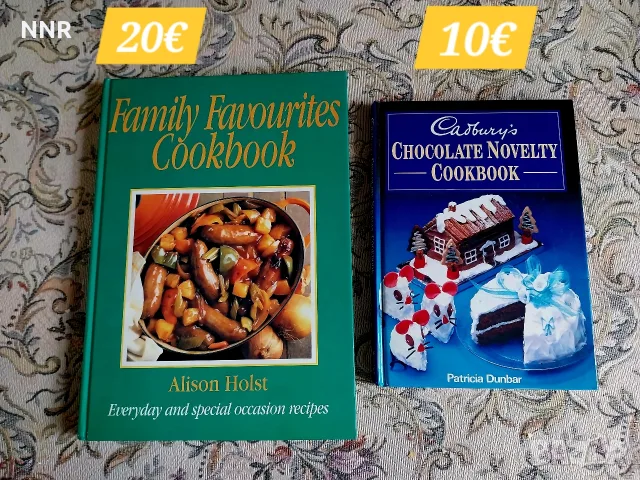 Family favorites + Chocolate novelty cook books - готварски книги на английски език