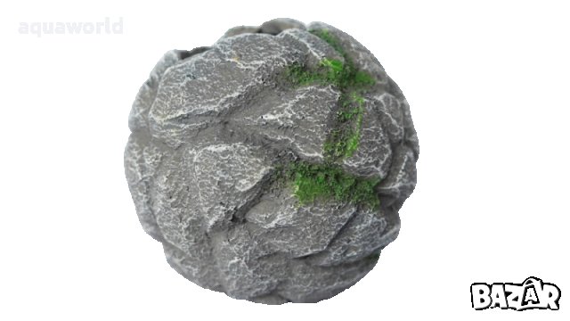 "ПРОМОЦИЯ" Изкуствена декорация - Камък сфера, снимка 3 - Оборудване за аквариуми - 40755192