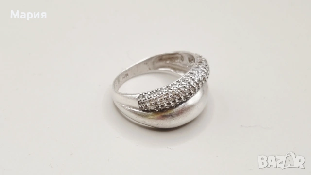  СРЕБЪРЕН ПРЪСТЕН 4.21ГР, снимка 2 - Пръстени - 54340376