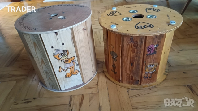 декоративна табуретка стол столче, снимка 2 - Столове - 15224141