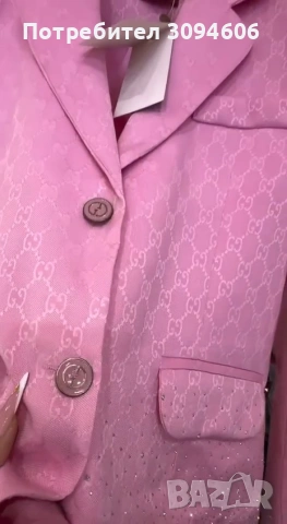 Хит_Розово сако Gucci 